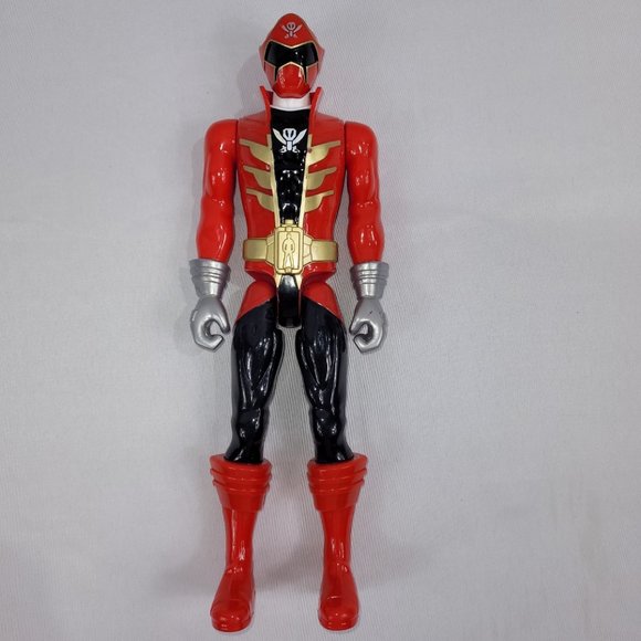 Power Rangers Super Megaforce 12" Red Power Ranger Pirate Armor Action Figure - Picture 1 of 1